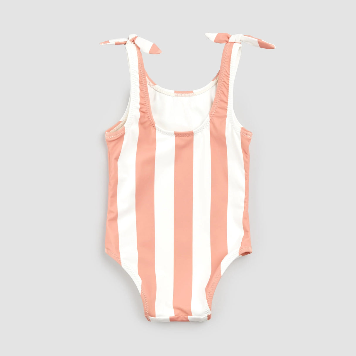 Coral Striped Swimsuit | Petit Lem