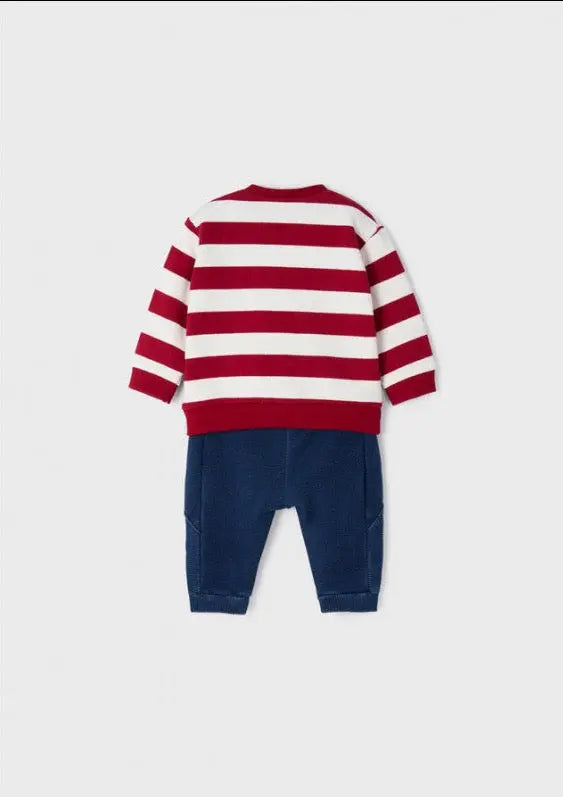 Baby Boys Red 2-Piece Set | Mayoral | Mayoral | Jenni Kidz