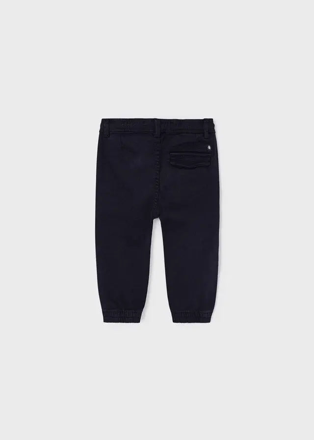 Baby Boys Twill Jogger - Marino | Mayoral | Mayoral | Jenni Kidz