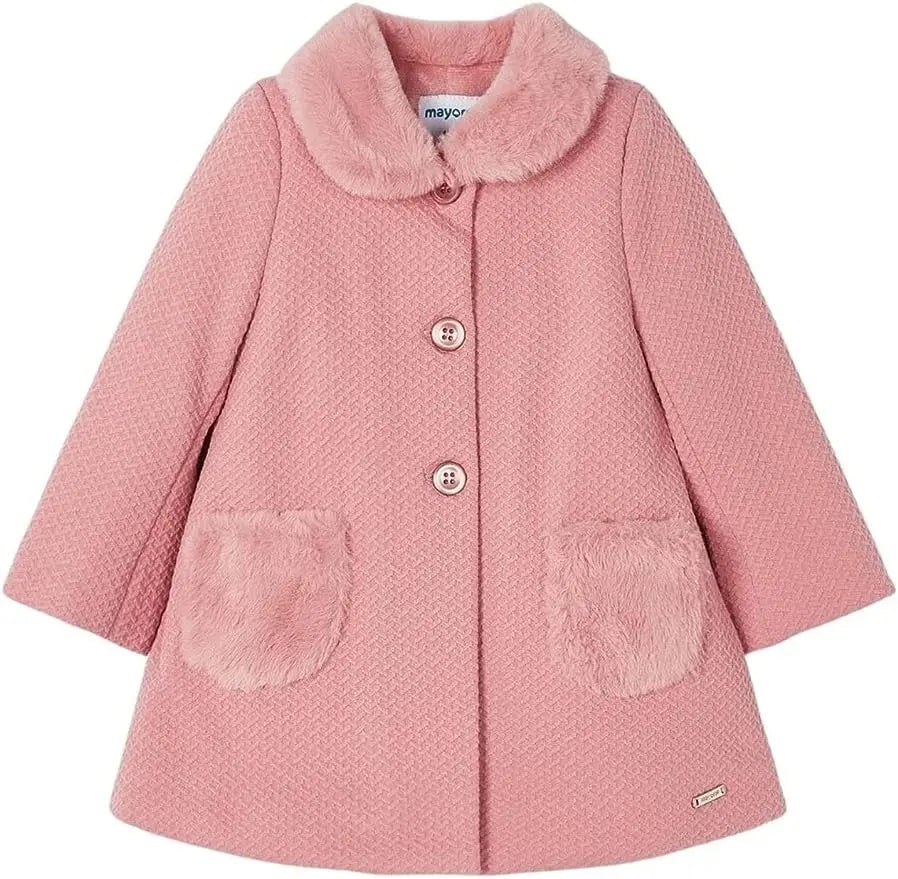 Baby Girls Structured Knit Coat | Mayoral | Mayoral | Jenni Kidz