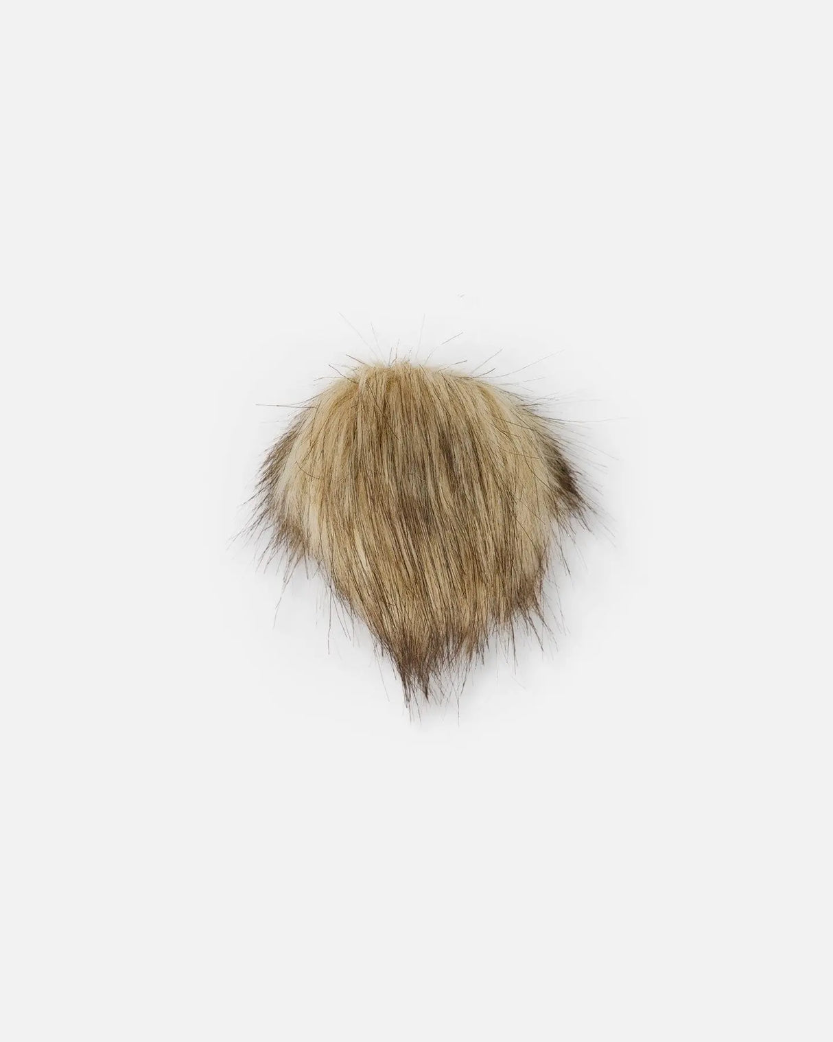Beige Fake Fur Pompom For Hat | Deux par Deux | Jenni Kidz