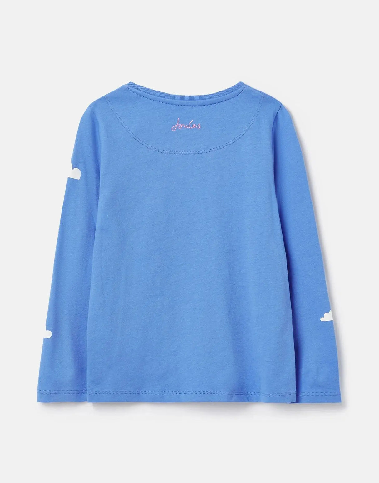 Bessie Long Sleeve Screenprint T-Shirt Blue Dalmatian | Joules | Joules | Jenni Kidz