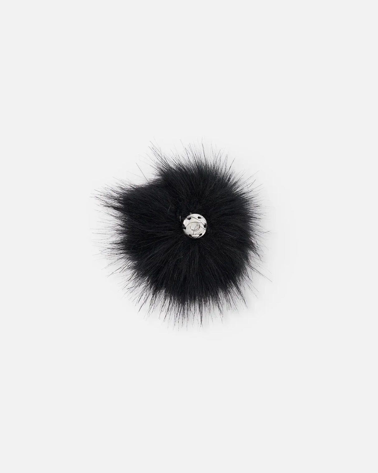 Black Fake Fur Pompom For Hat | Deux par Deux | Jenni Kidz