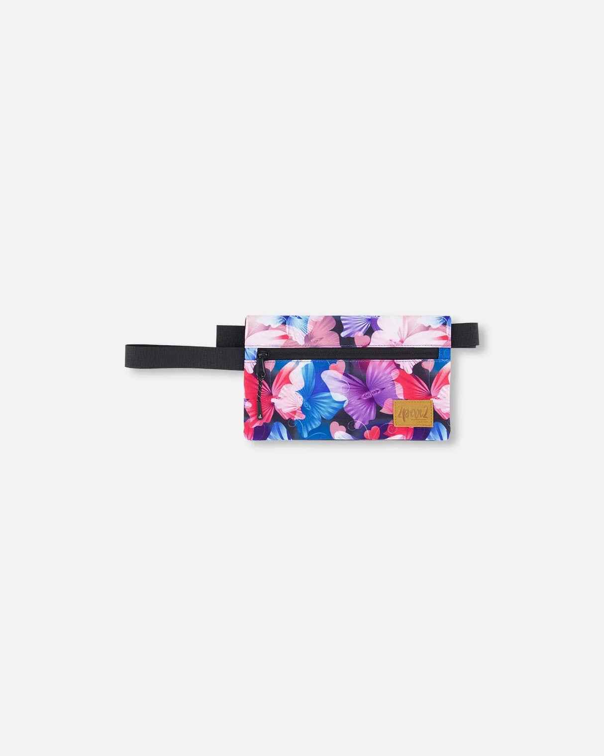 Double Pencil Case Black Butterfly Print | Deux par Deux | Jenni Kidz