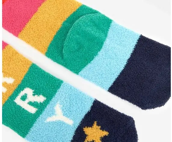 Festive Fluffy Socks | Joules | Joules | Jenni Kidz