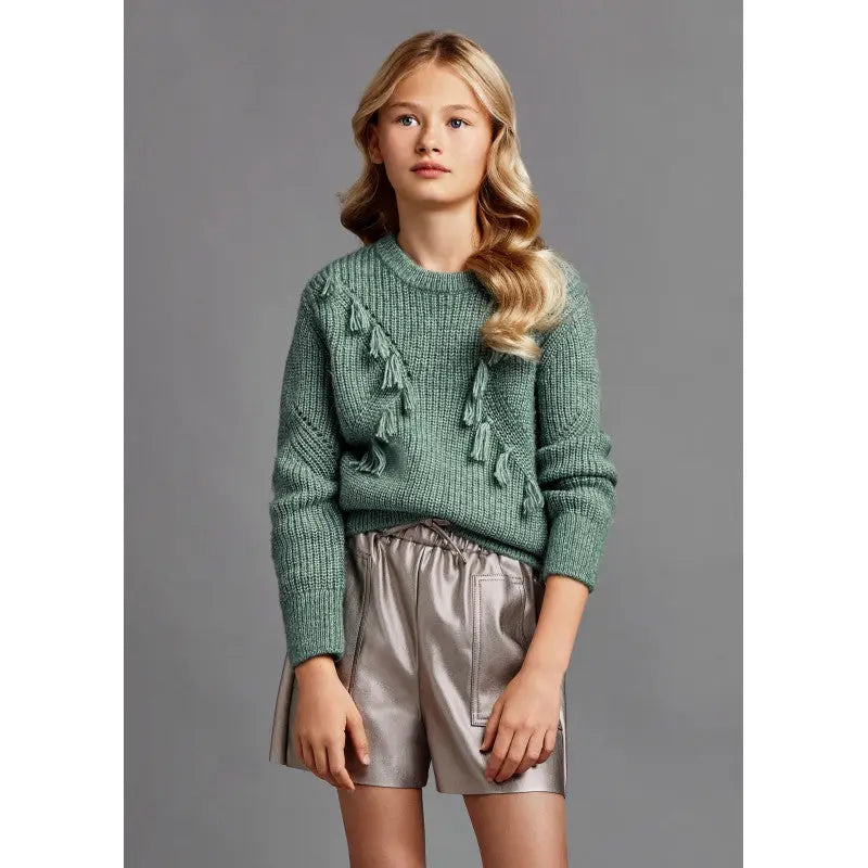 Girls Leathered Shorts | Mayoral | Mayoral | Jenni Kidz