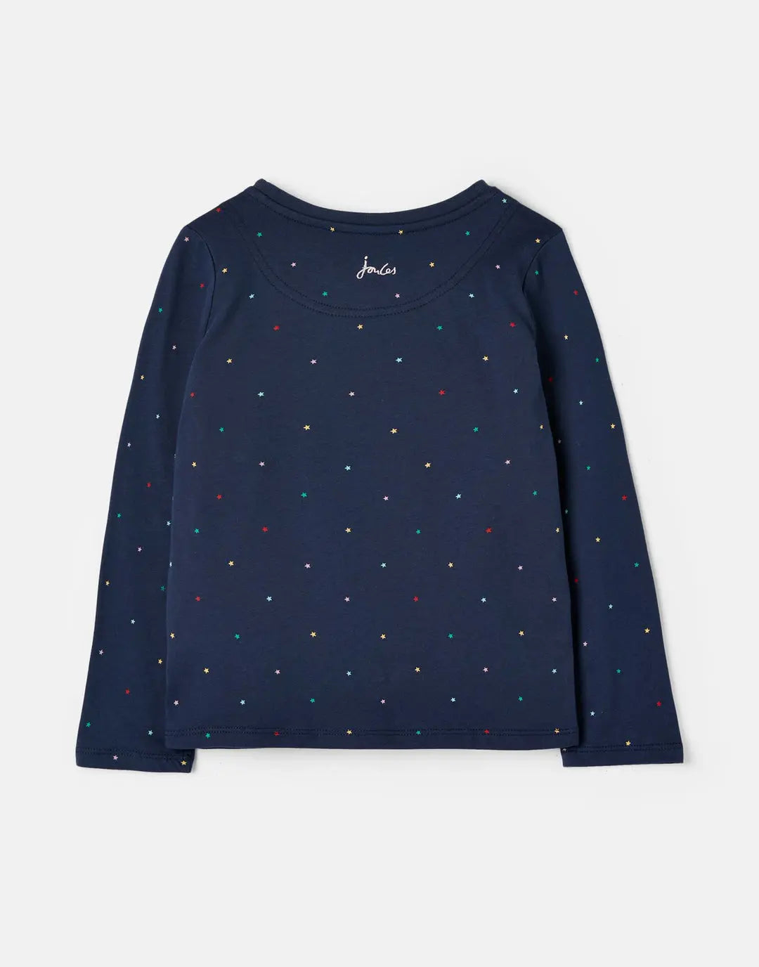 Girls Navy Long Sleeve Rabbit T-Shirt | Joules | Joules | Jenni Kidz