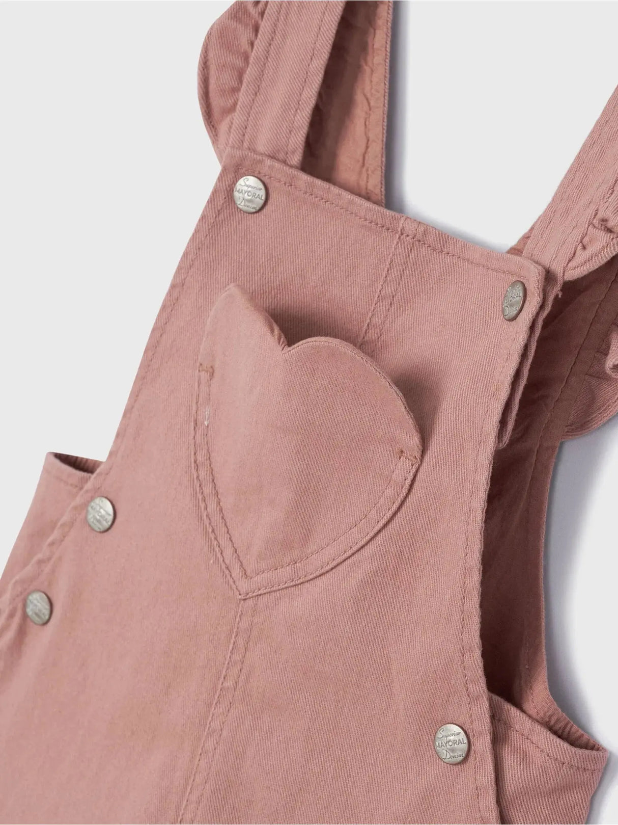Girls Twill Overalls Nude | Mayoral | Mayoral | Jenni Kidz