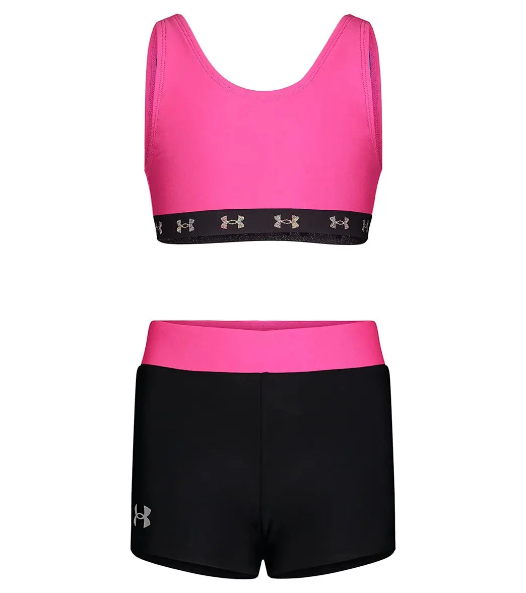 Girls' Two Piece Swim Short Set | Under Armour | Under Armour | Jenni Kidz