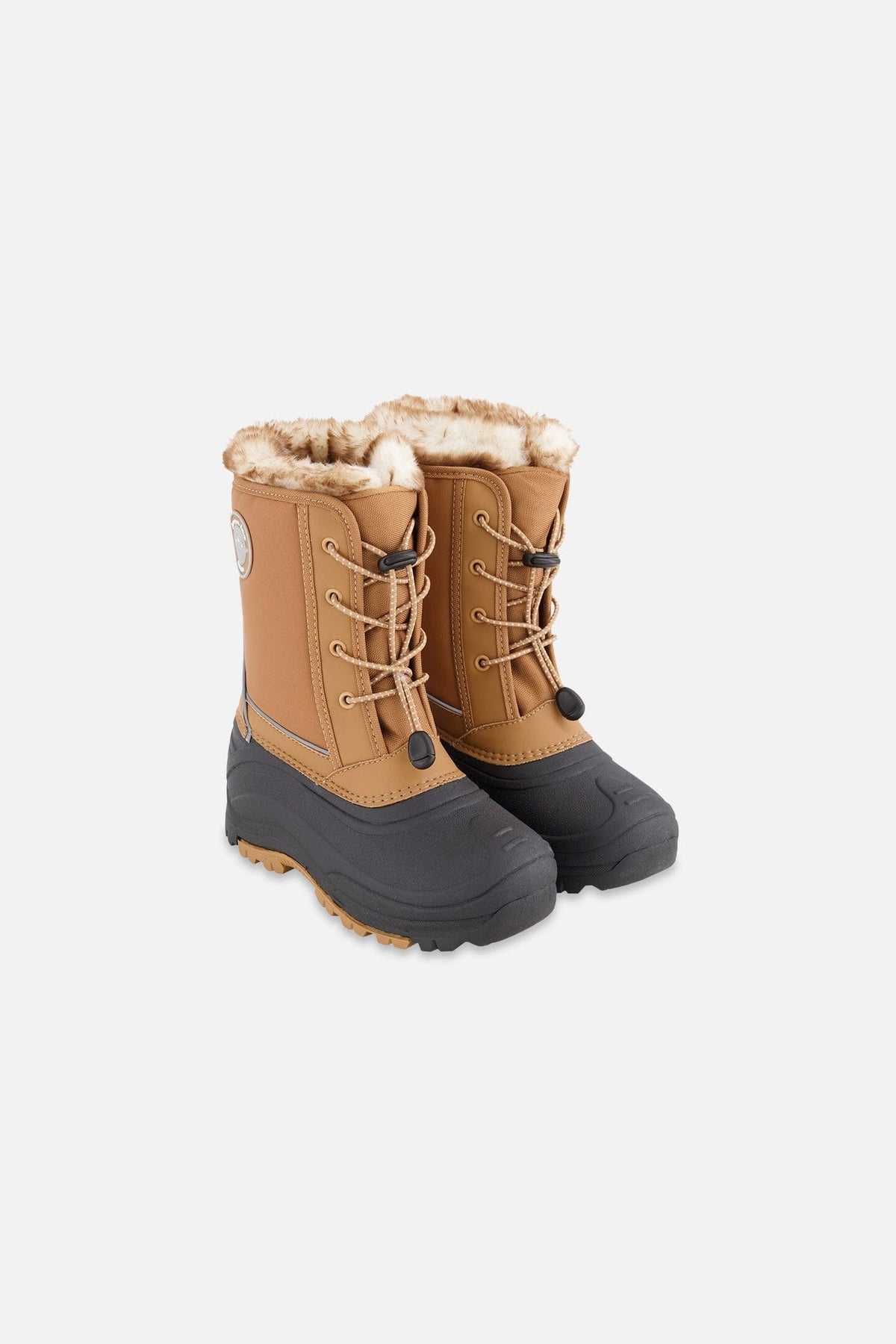 Deux par Deux Winter Boots Brown Sugar With Removable Liner