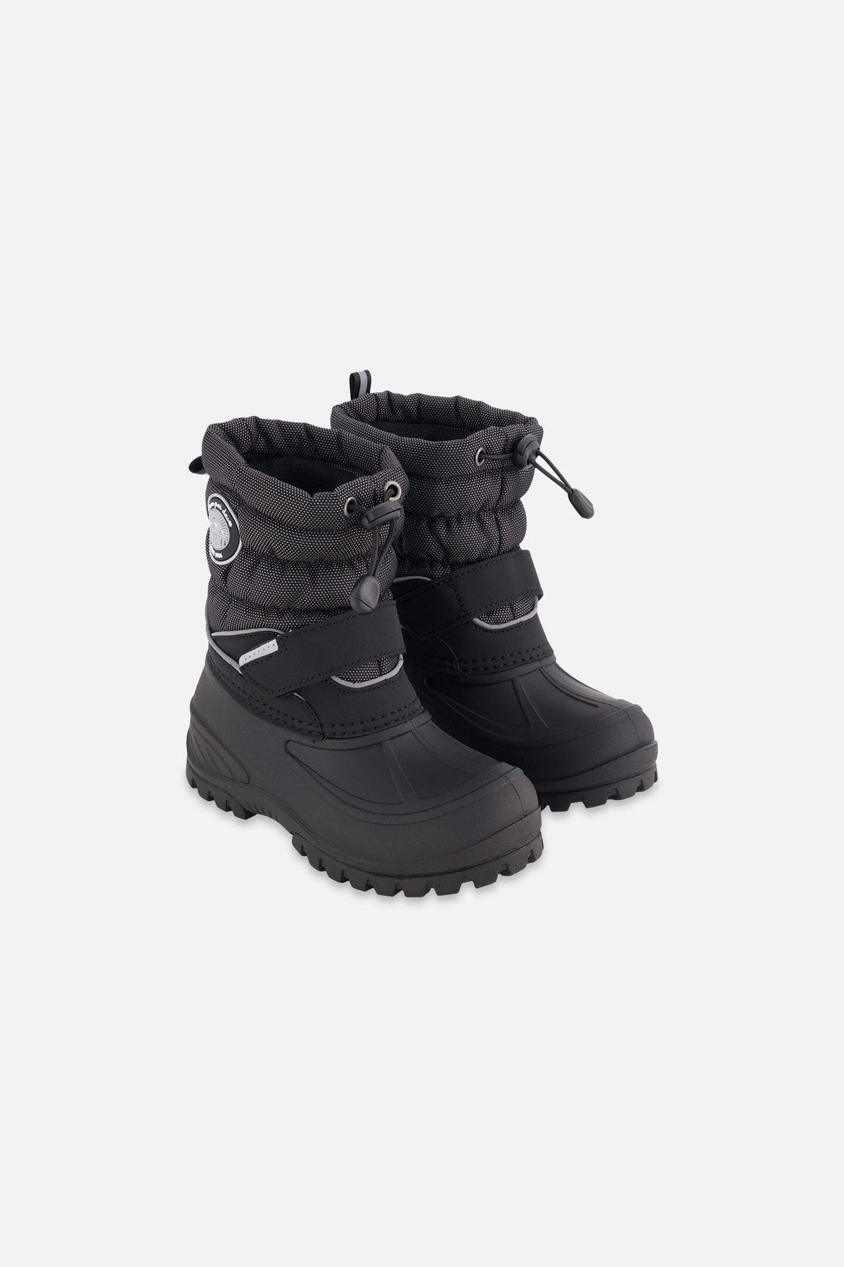 Deux par Deux Winter Boots Solid Black