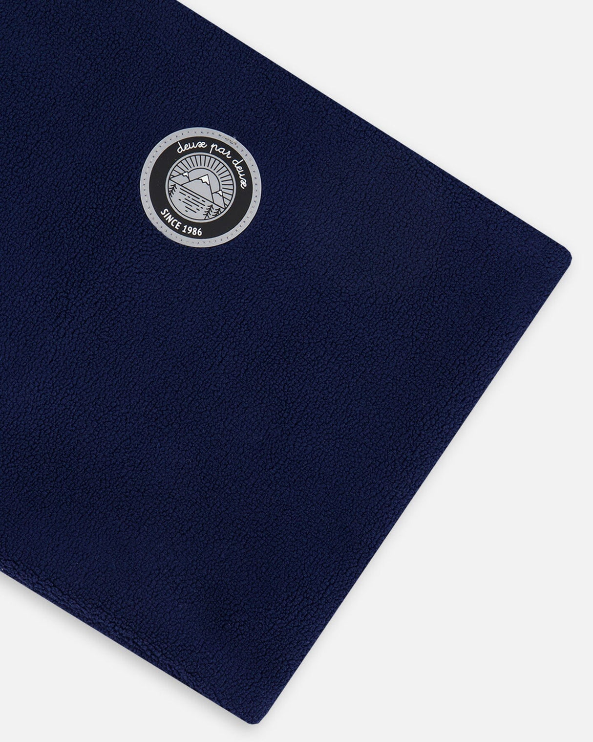Polar Fleece Neckwarmer Navy Blue-3