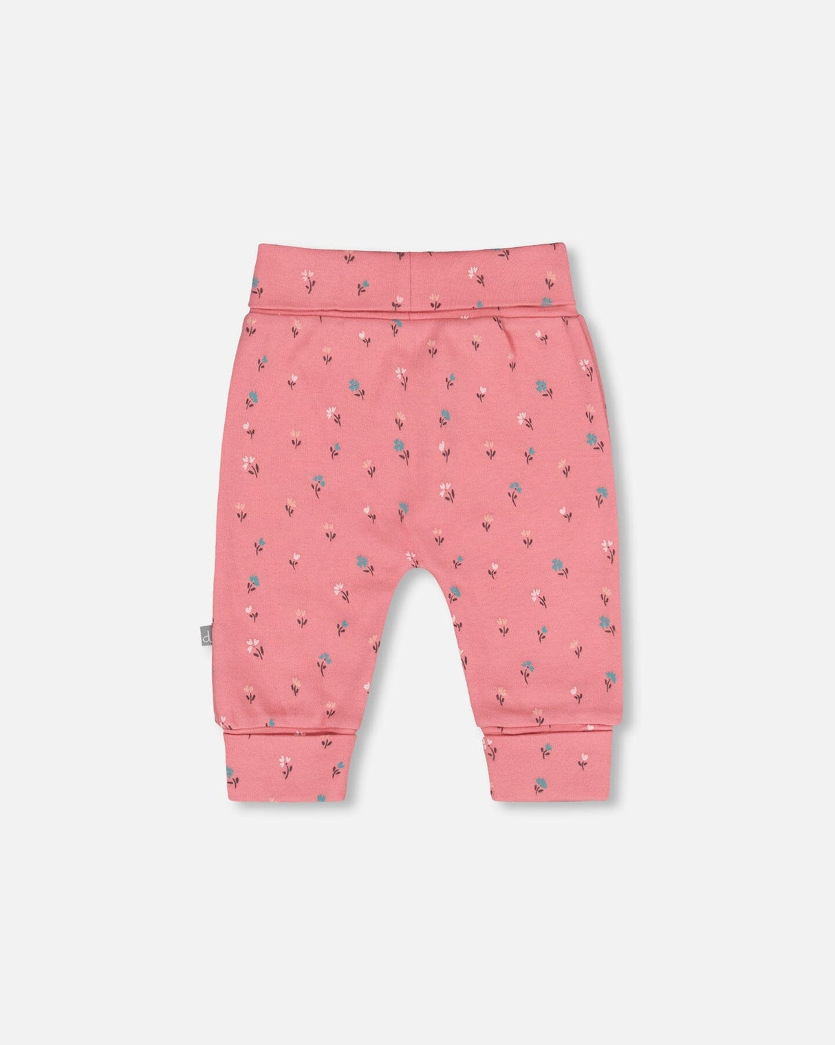 Organic Cotton Evolutive Pant Pink Floral-2