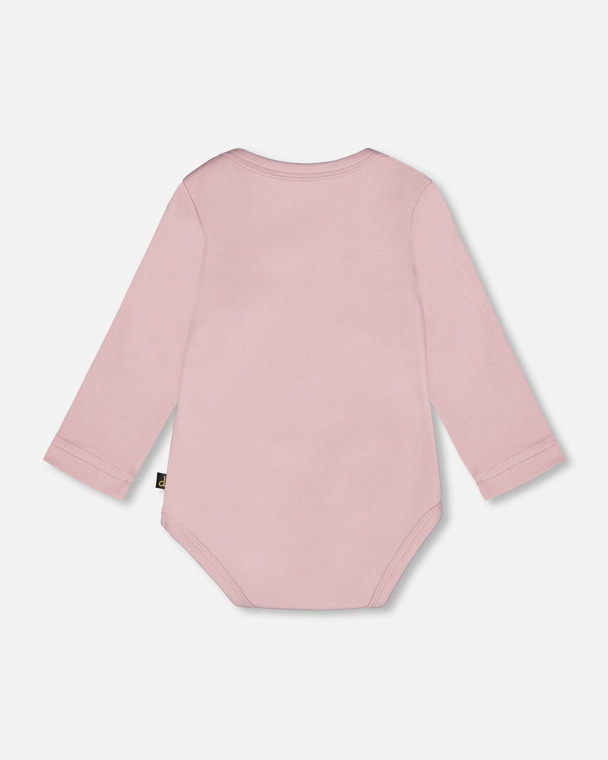 Organic Cotton Long Sleeve Romper Neutral Purple-2