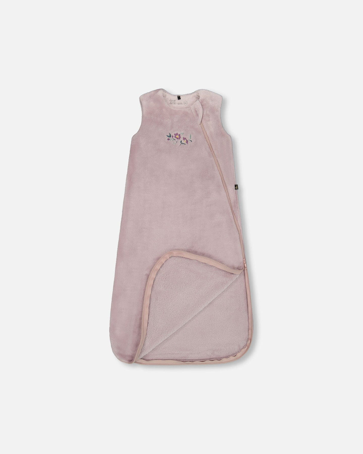 Plush Sleep Sack Neutral Purple-2