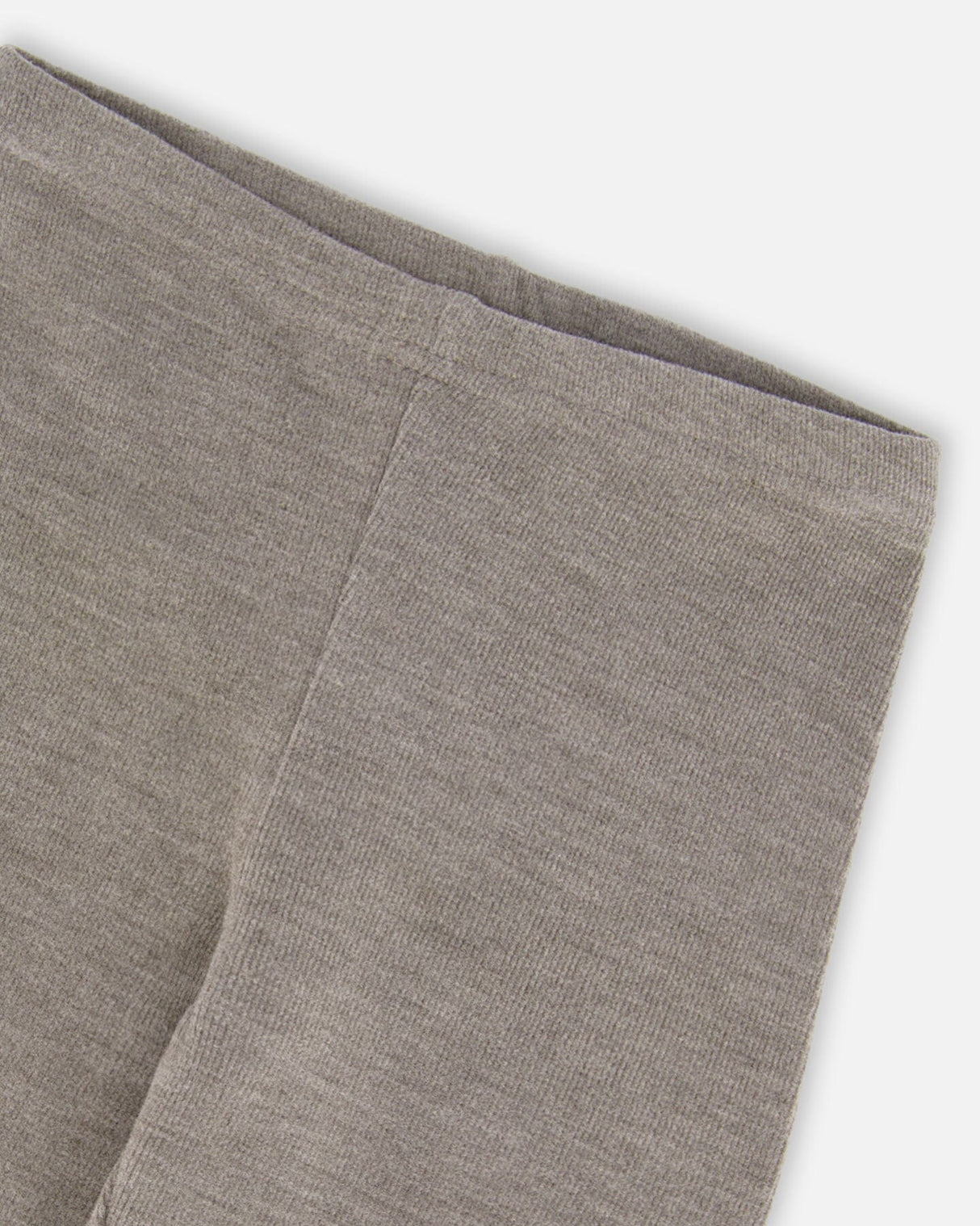 Super Soft Ribbed Leggings Heather Gray-2