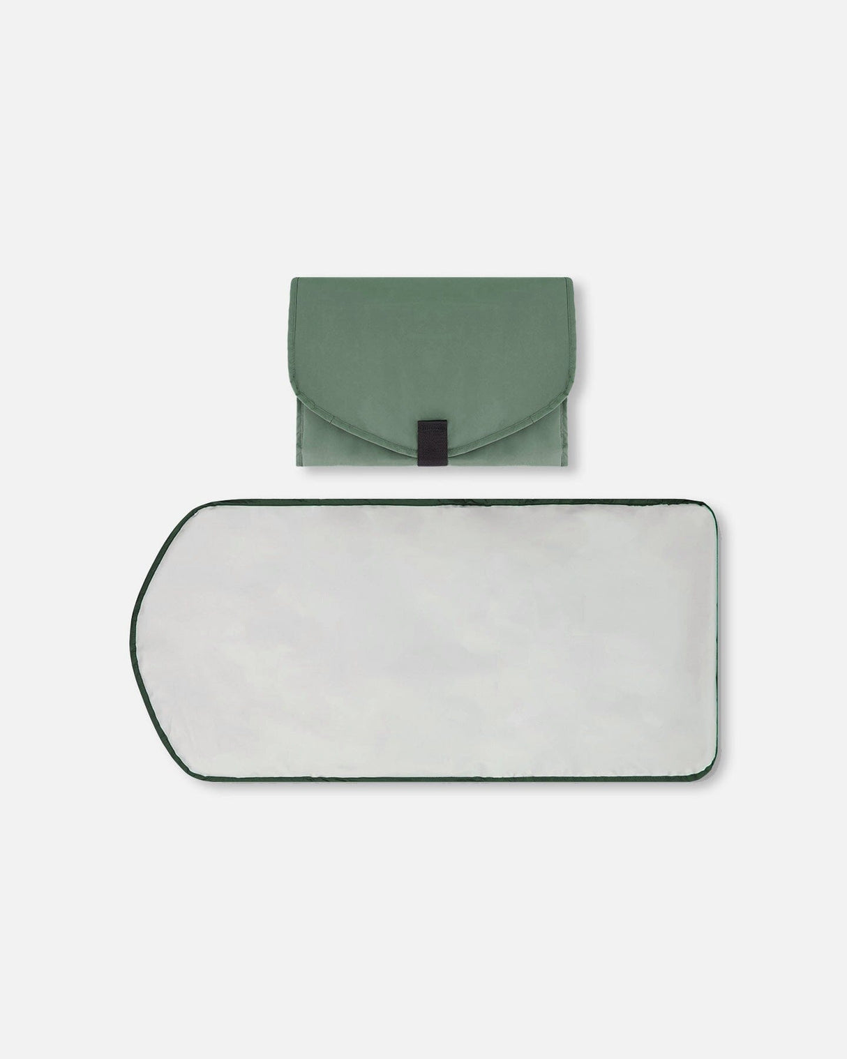 Diaper Bag With Changing Mat Dark Gray Green-2