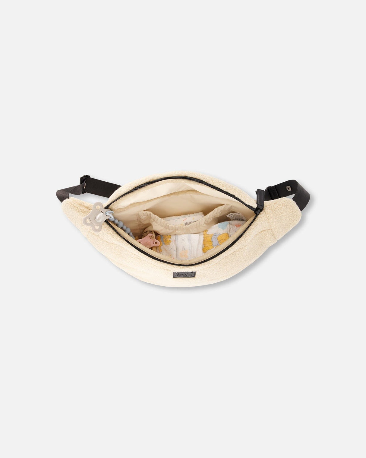 Diaper Changing Sling Bag Light Beige-1