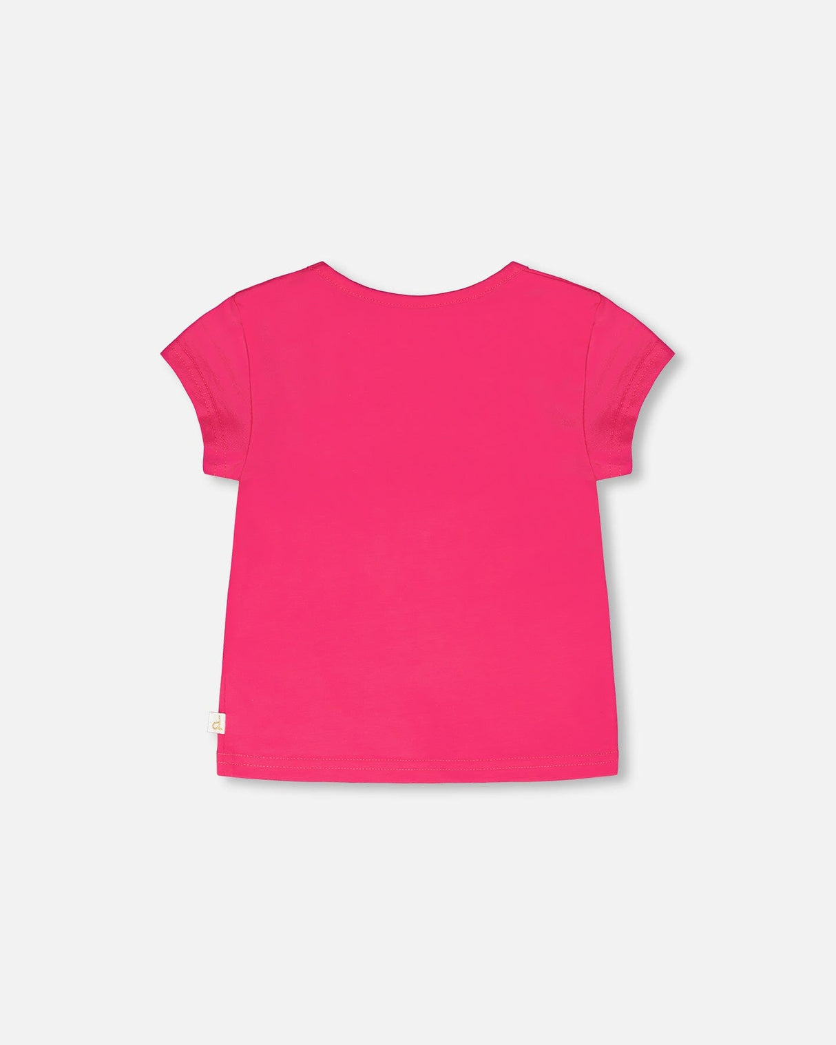 Organic Cotton Jersey T-Shirt Pink-2