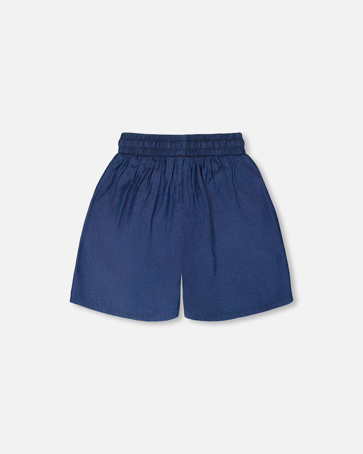 Blue Chambray Bermudas-2
