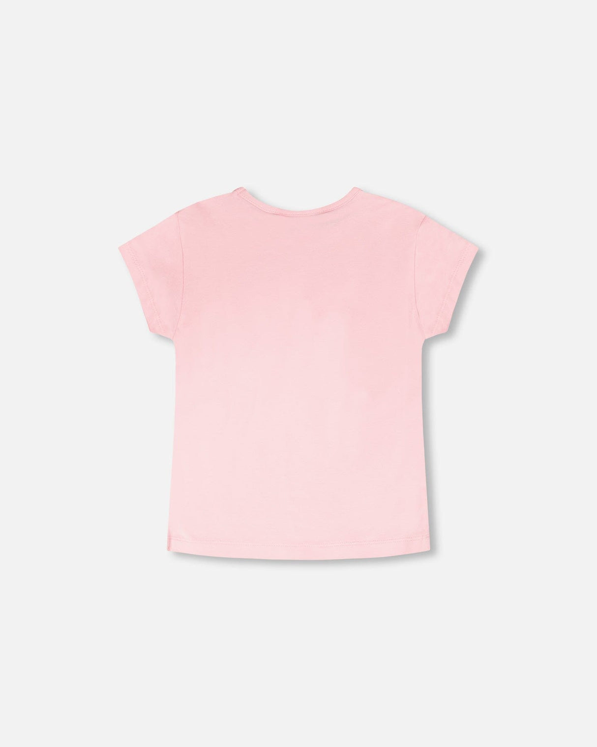 Organic Cotton Jersey Ice Cream T-Shirt Pink-2