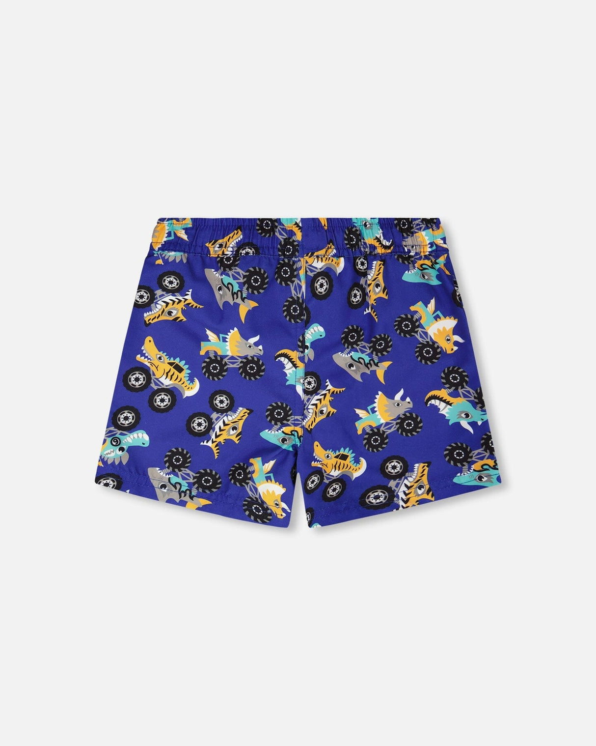 Boardshorts Blue Truck Print-3