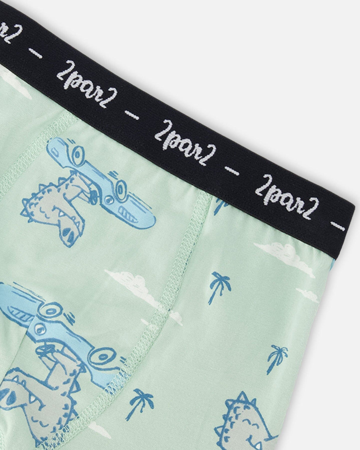 Organic Cotton Printed Boxers Pack Of 3-2