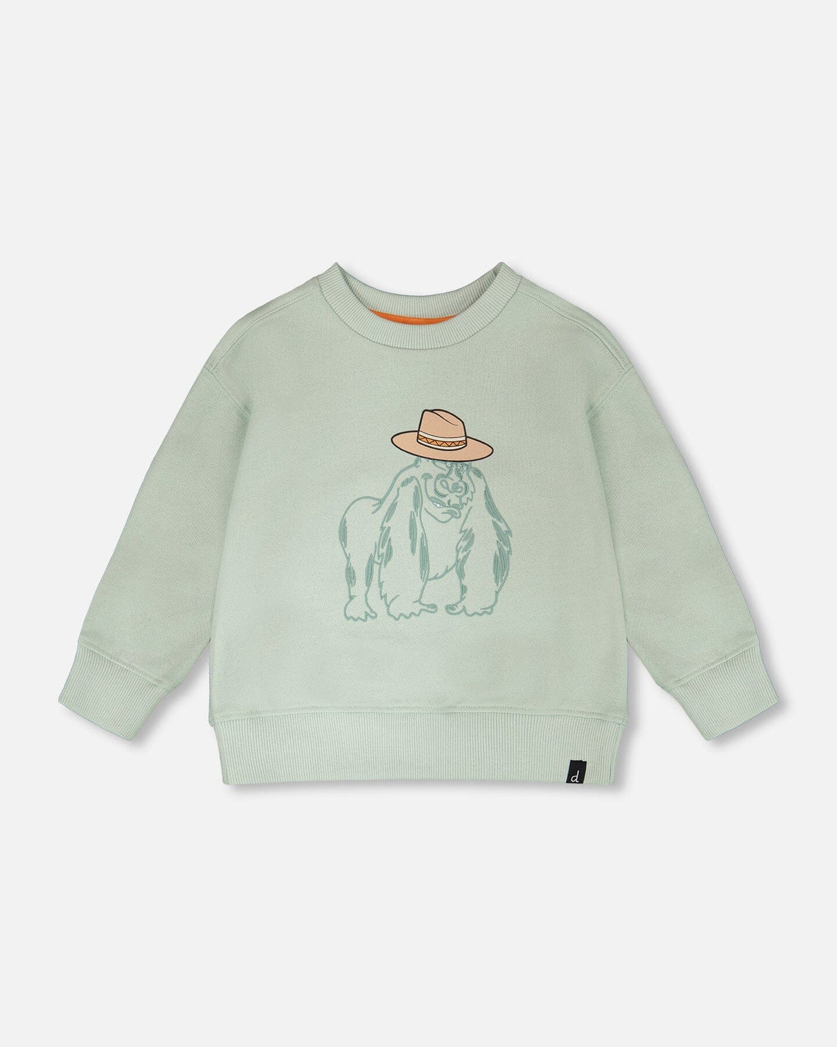 French Terry Sweatshirt Mint Green-0