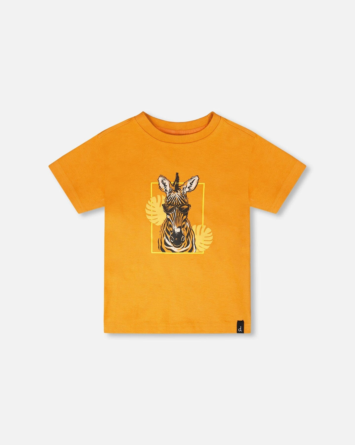 Organic Cotton Short Sleeve T-Shirt Orange-0