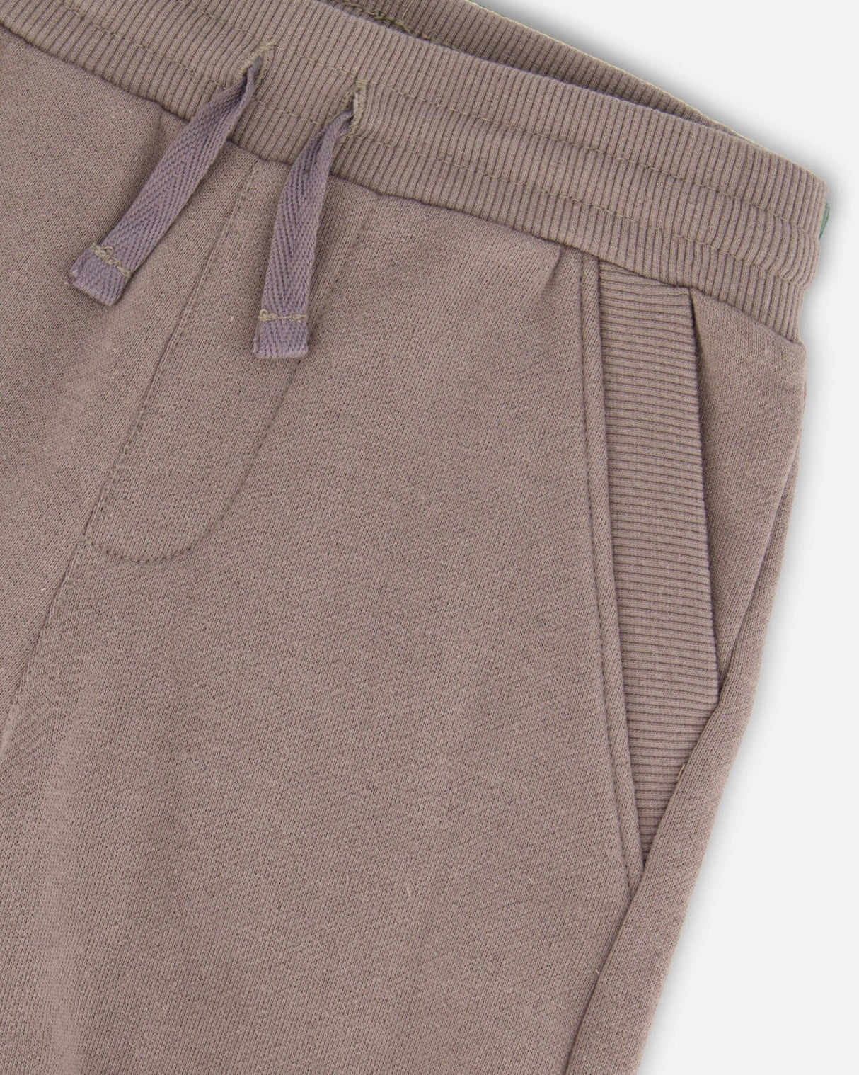 French Terry Shorts Taupe-3