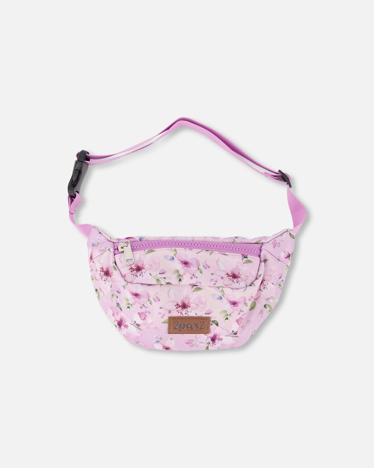 Fanny Pack Purple Flower Print-0