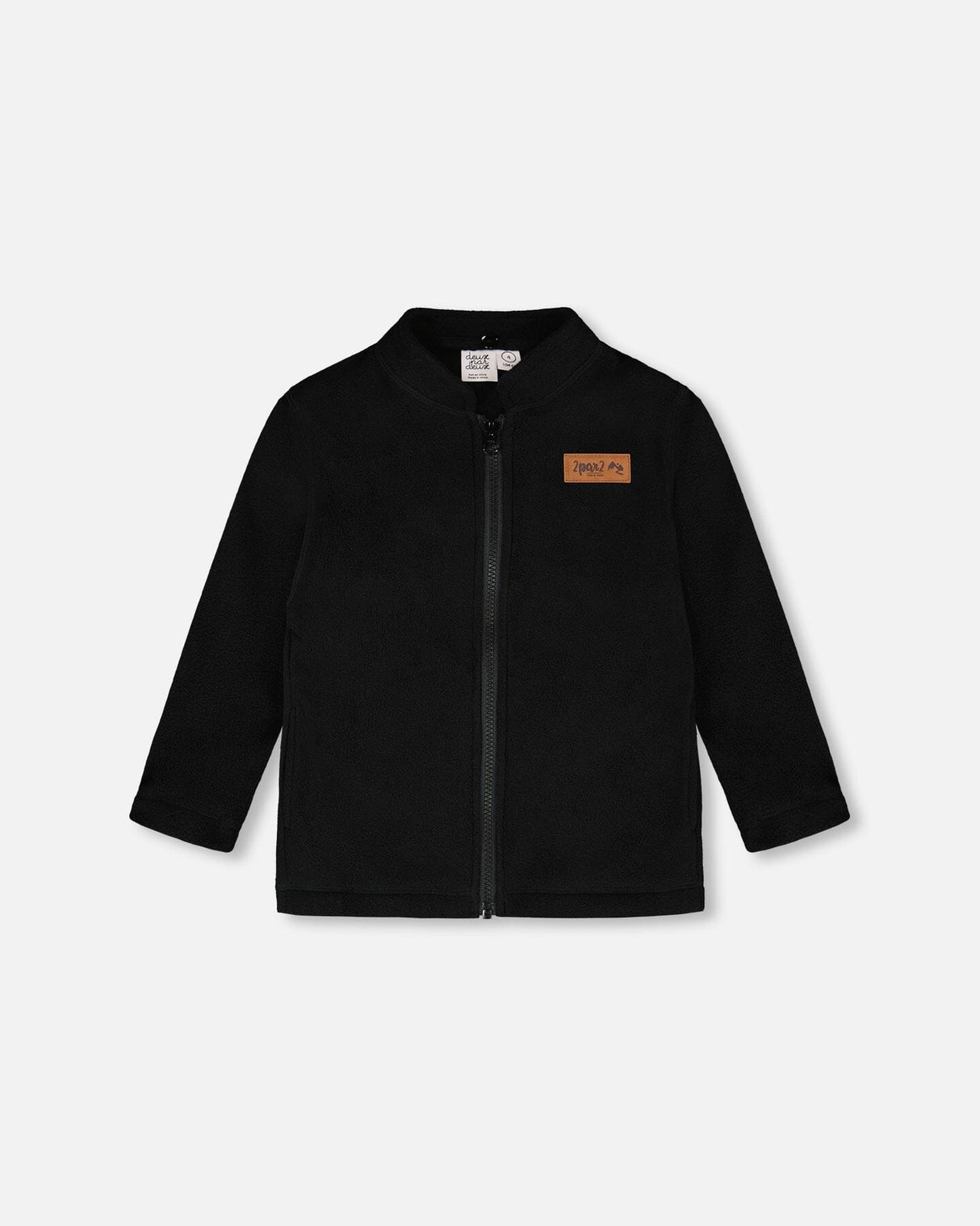 3-In-1 Two-Piece Mid-Season Outerwear Set Brown Motocross Print-3