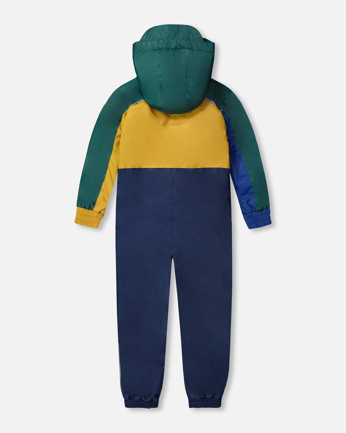 Kids Mid-Season One-Piece Outerwear Navy Colorblock-3