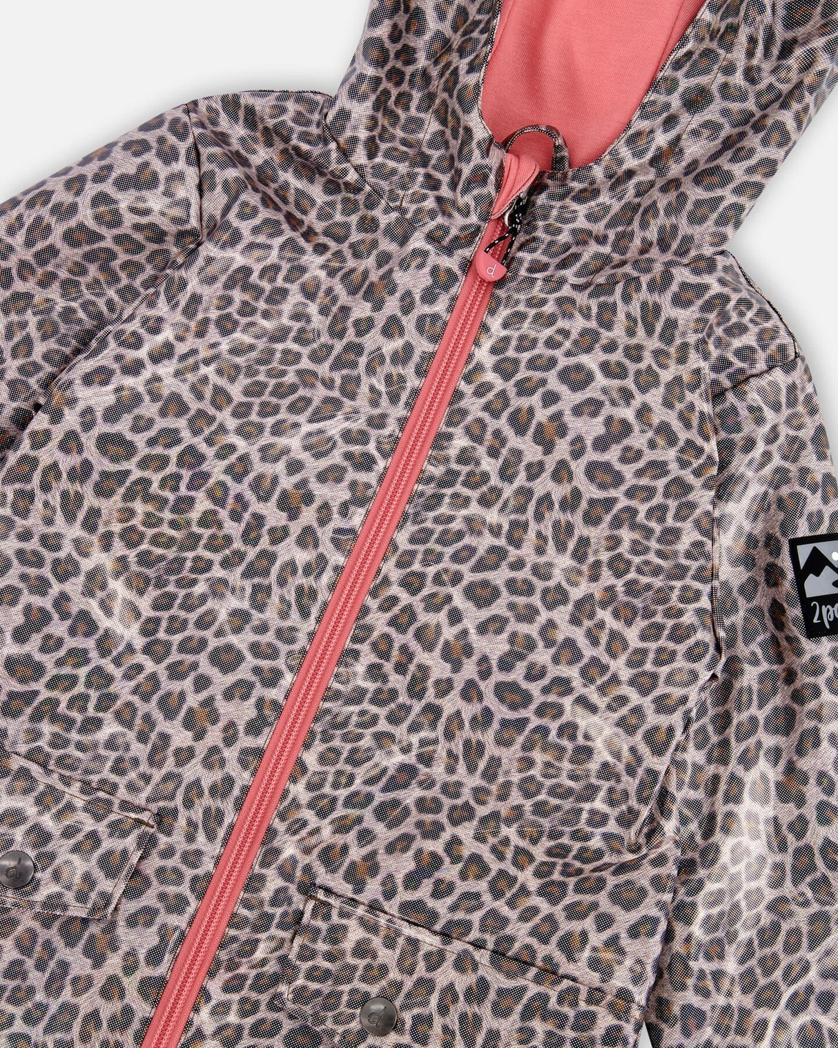 Rain Coat And Hat Set Animal Print-3