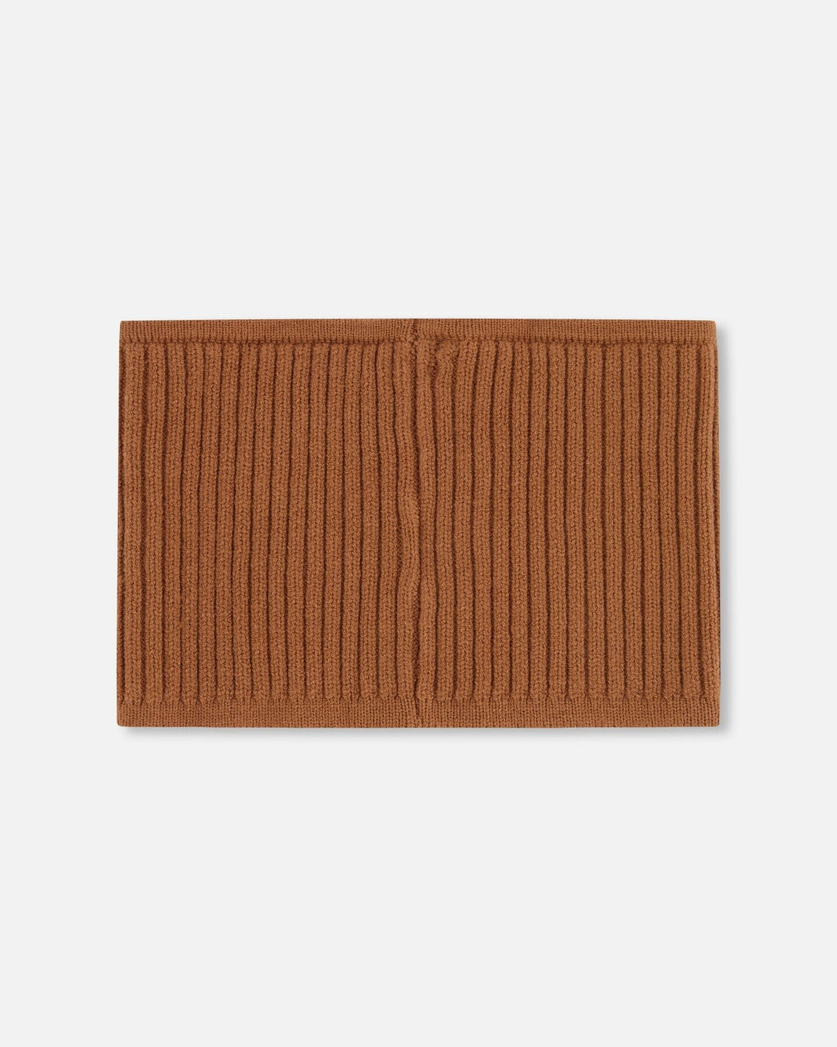 Knit Neckwarmer Brown-2