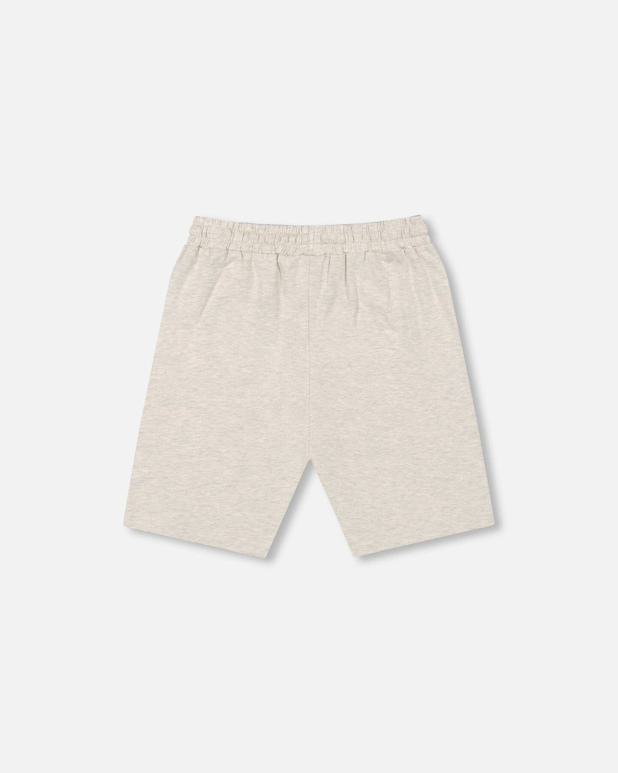 Organic Cotton Jersey Shorts Heather Grey-1