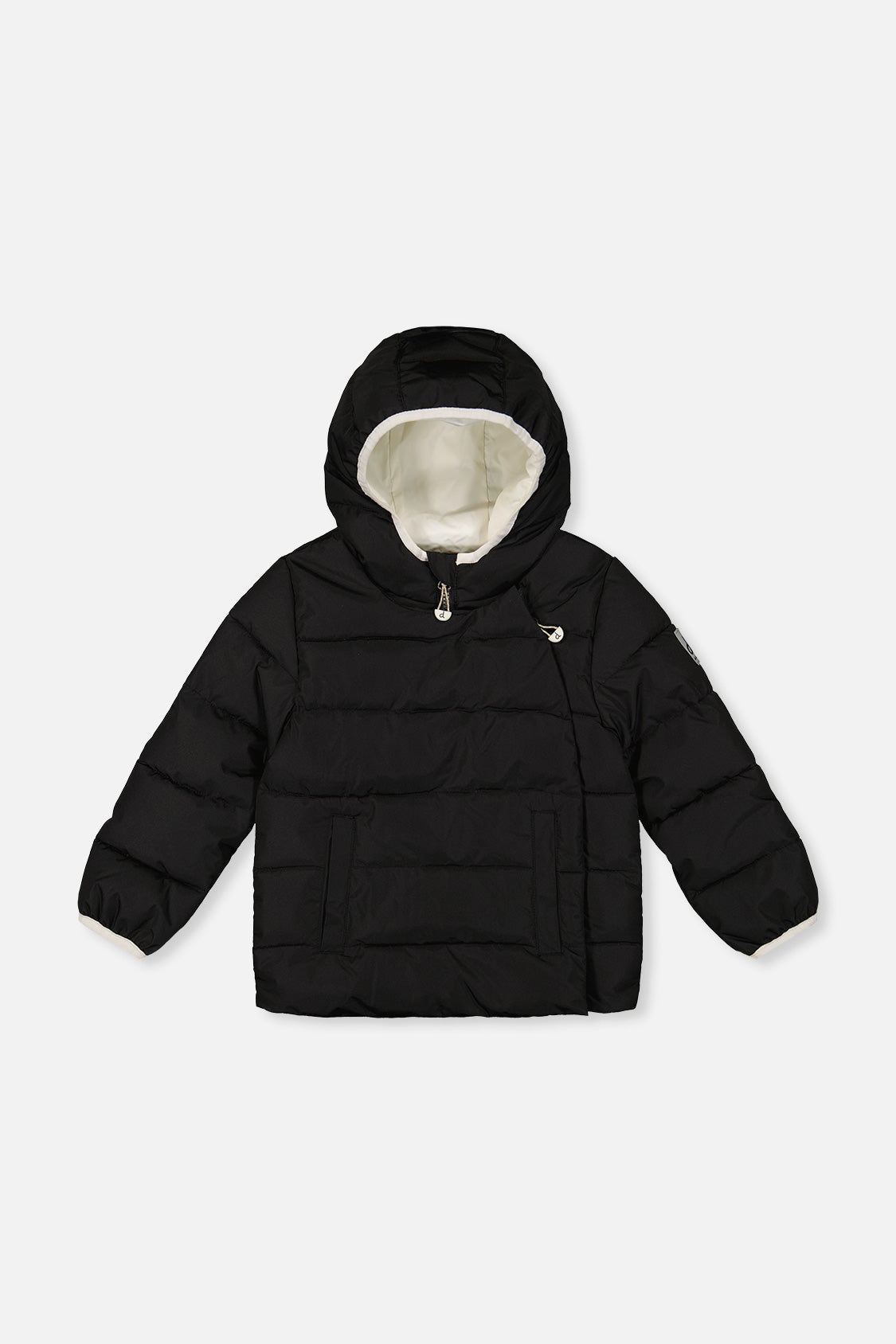 Winter Jacket Adapted For Car Seats Black-0