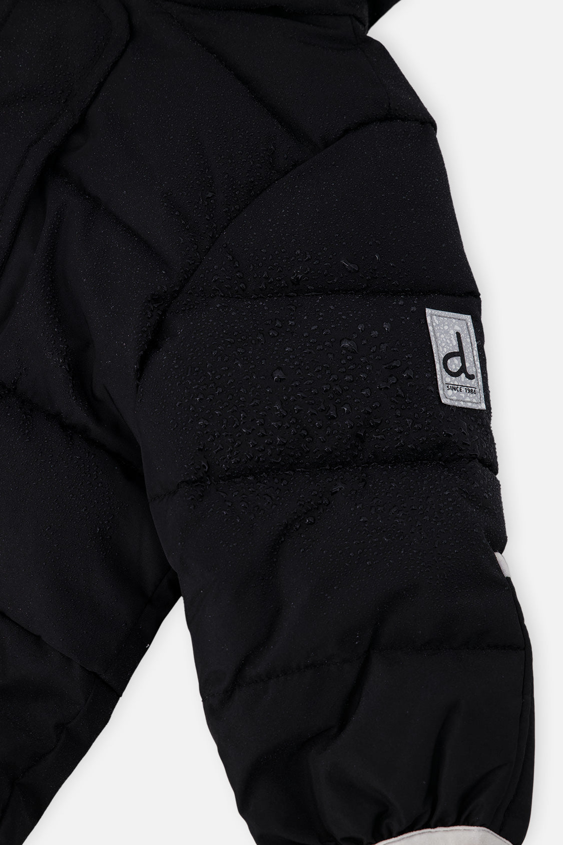 Deux par Deux black Baby Cloud car seat snowsuit, additional view 5
