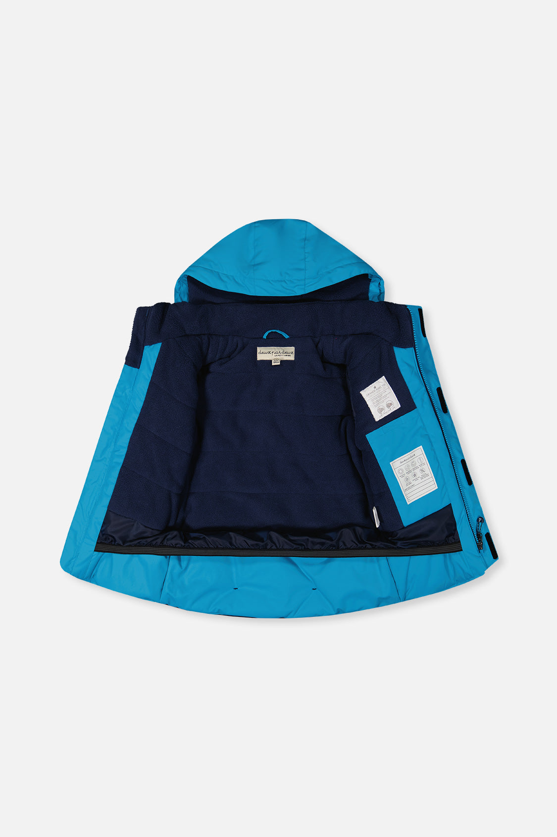 Two Piece Discover Snowsuit Blue-3