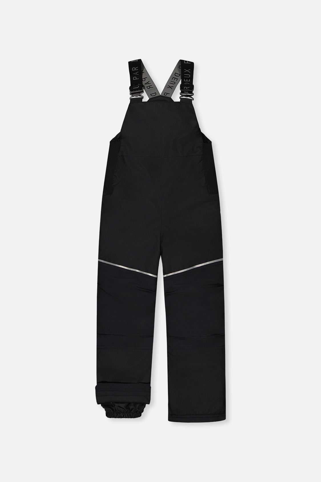 Deux par Deux Two Piece Discover Snowsuit Black Brown And Blue