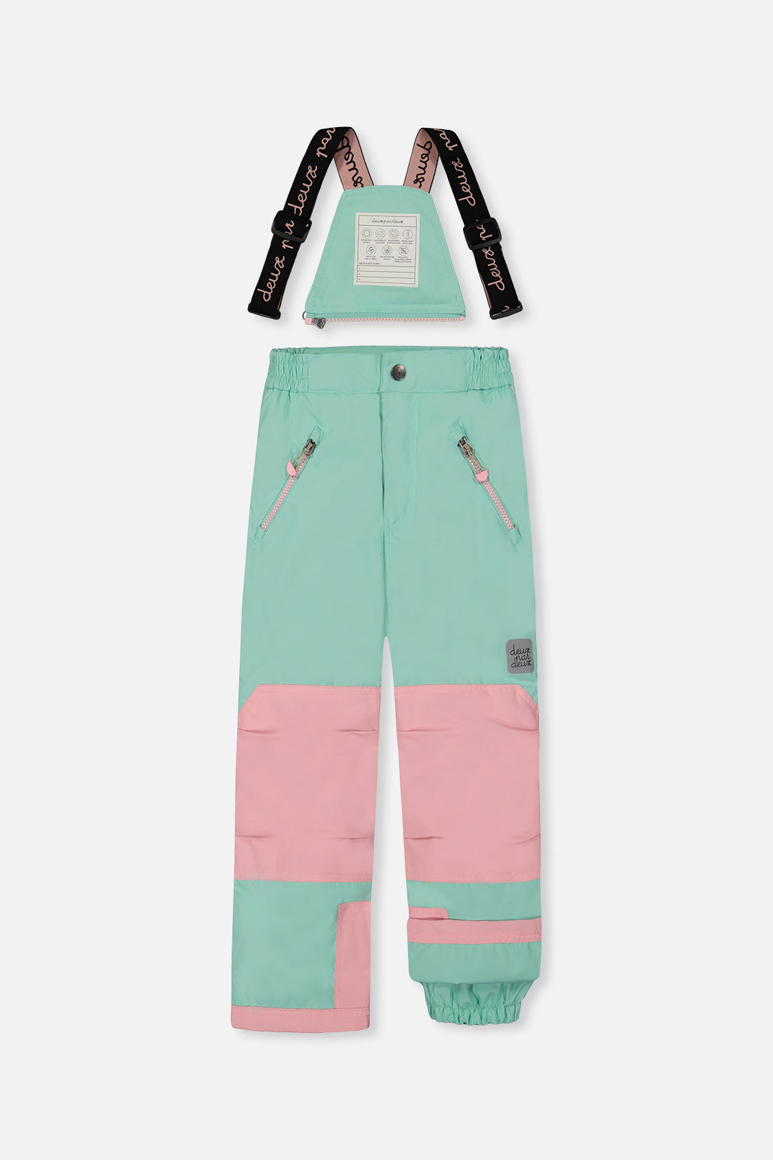 Two Piece Play Snowsuit Multicolored Line Print-4