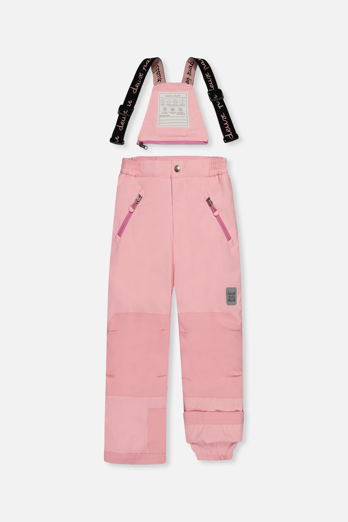 Two Piece Play Snowsuit Light Pink-4