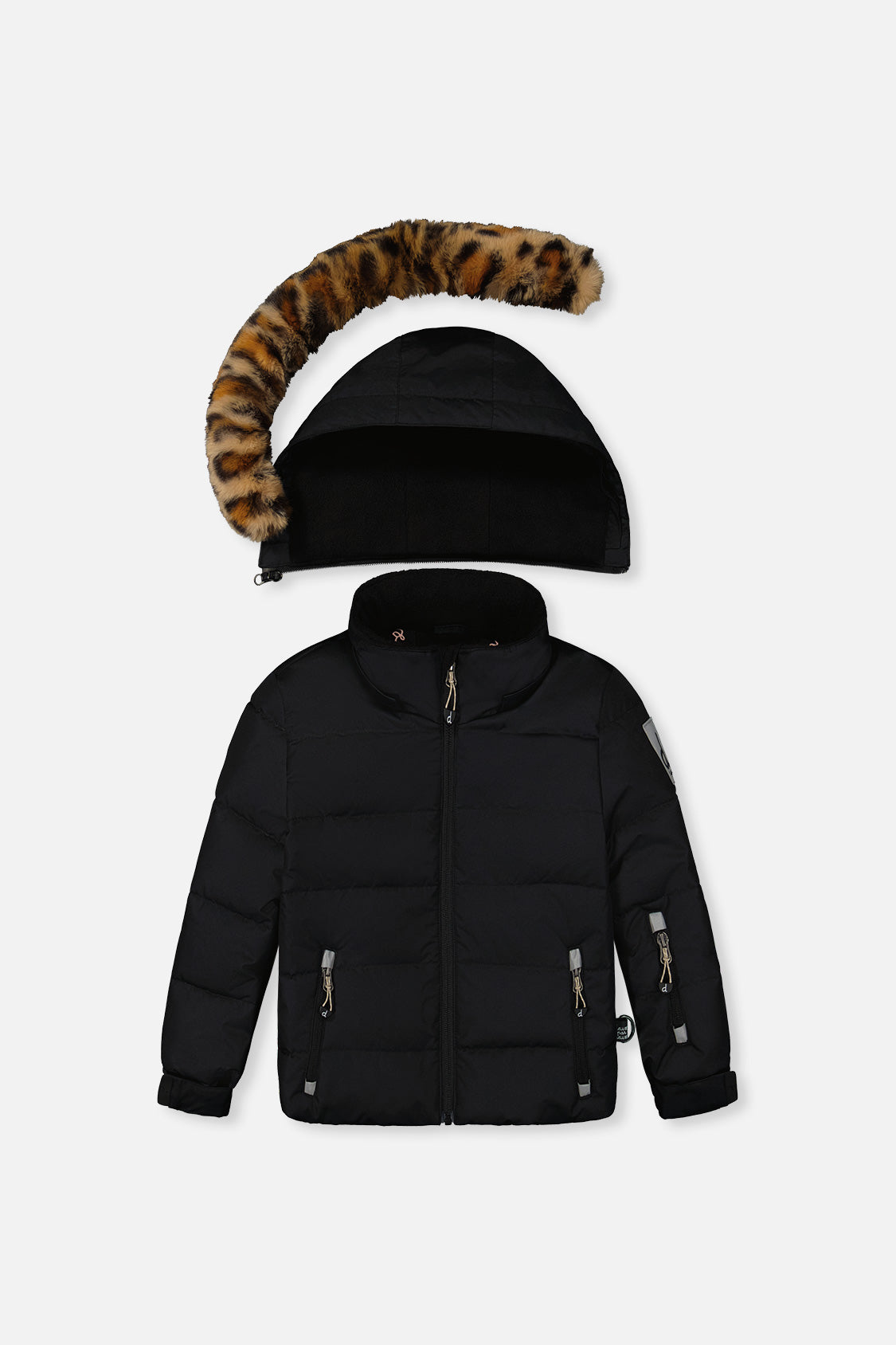 Two Piece Play Snowsuit Black-1