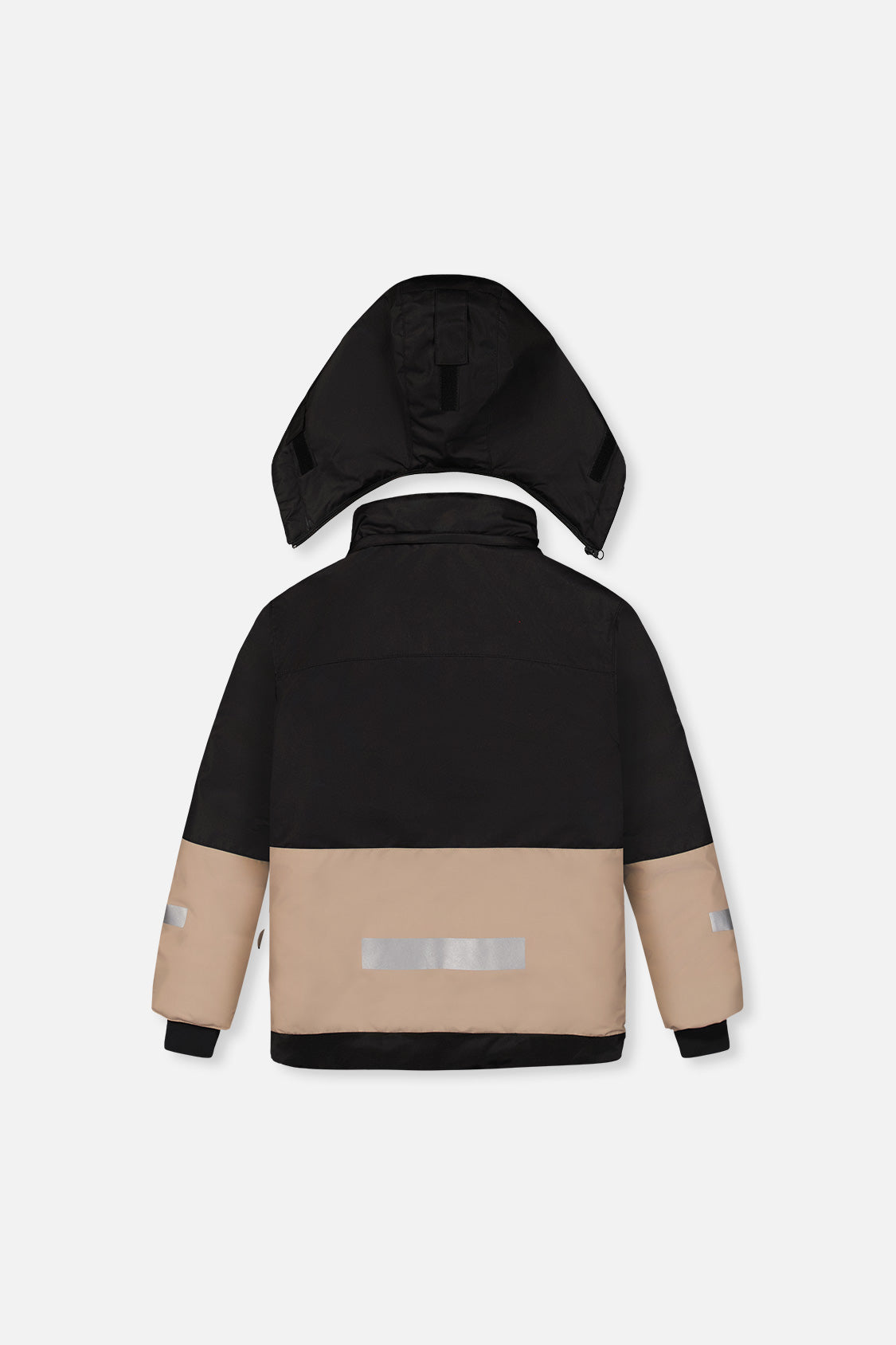 Deux par Deux Two Piece Teknik Snowsuit Black Beige And Burgundy product image P3