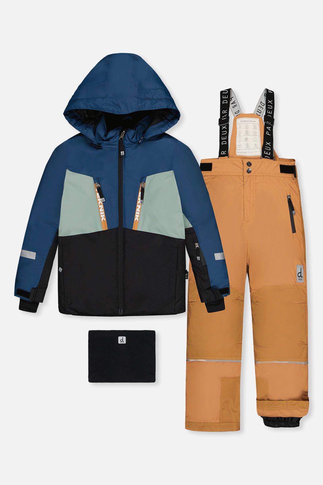 Two Piece Teknik Snowsuit Navy Blue-0