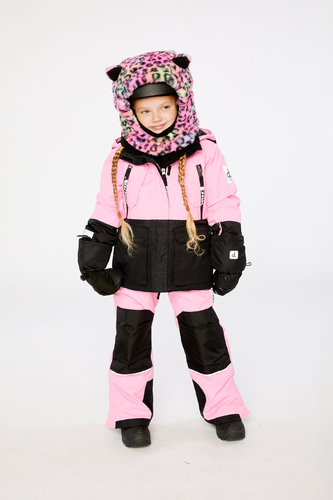 Two Piece Teknik Snowsuit Pink-2