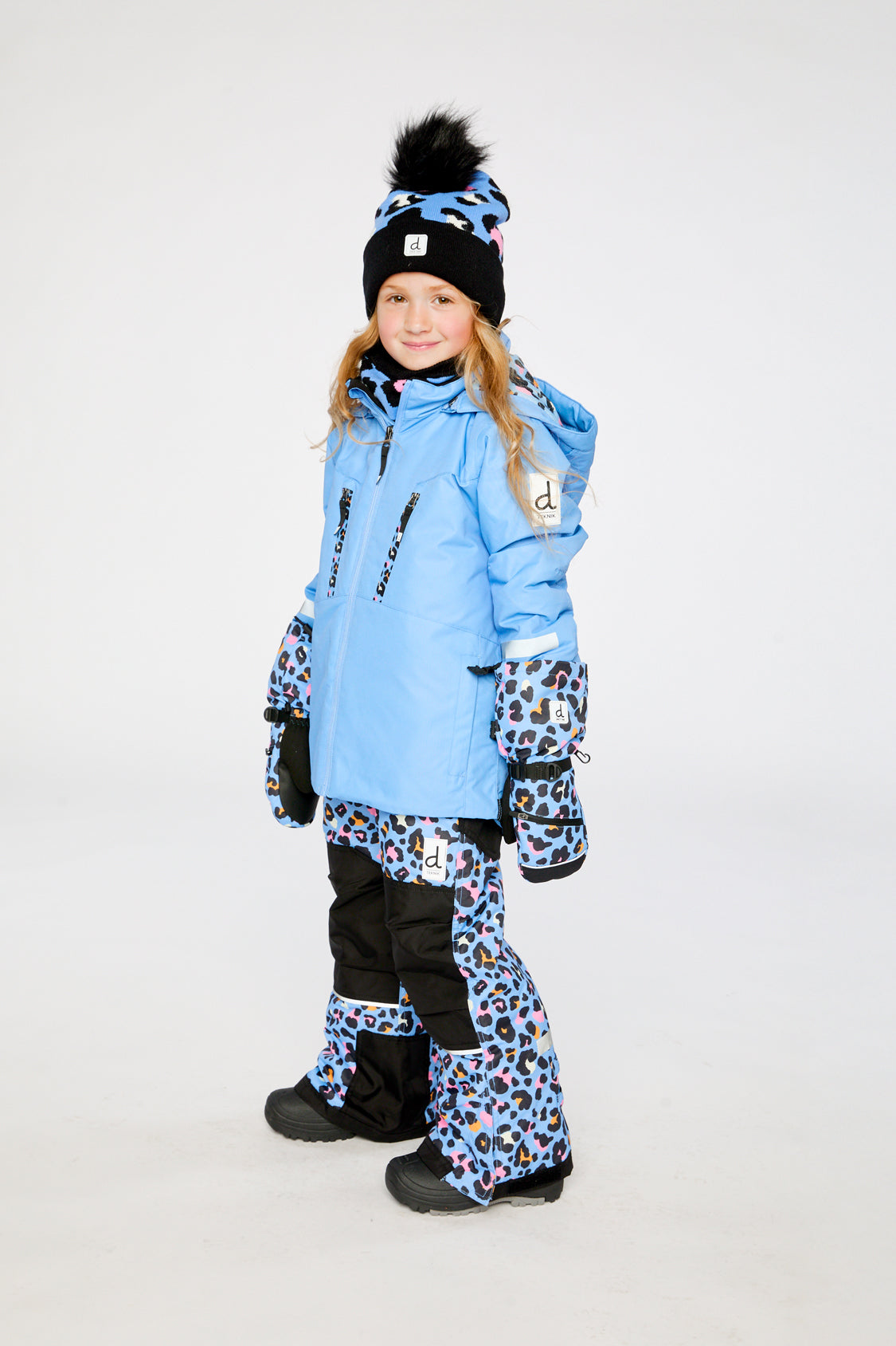 Two Piece Teknik Snowsuit Bright Blue-Violet-2