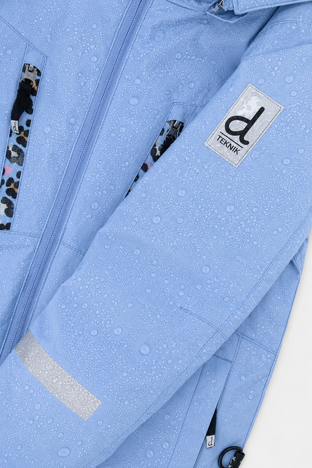 Deux par Deux Two Piece Teknik Snowsuit Bright Blue-Violet