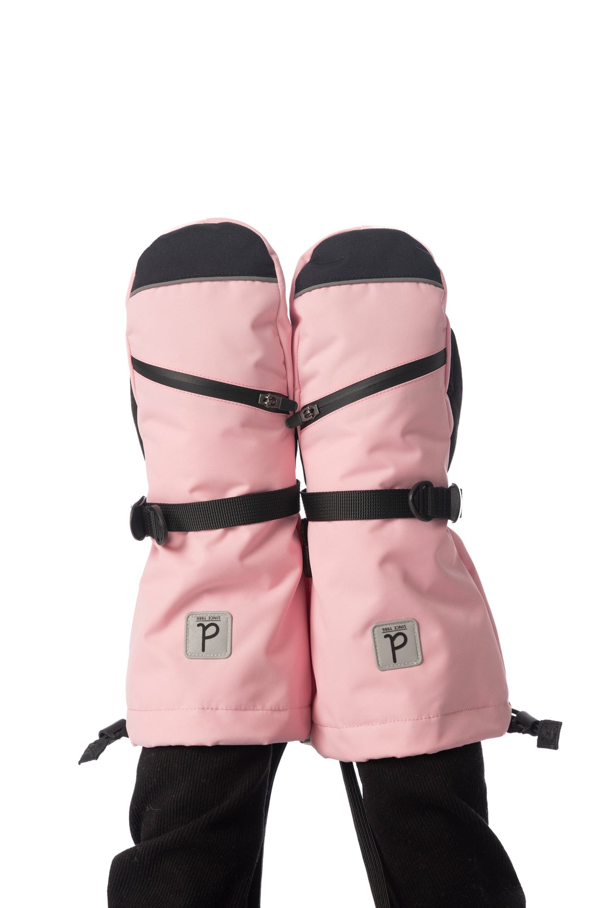 Winter Mittens Teknik Light Pink-1