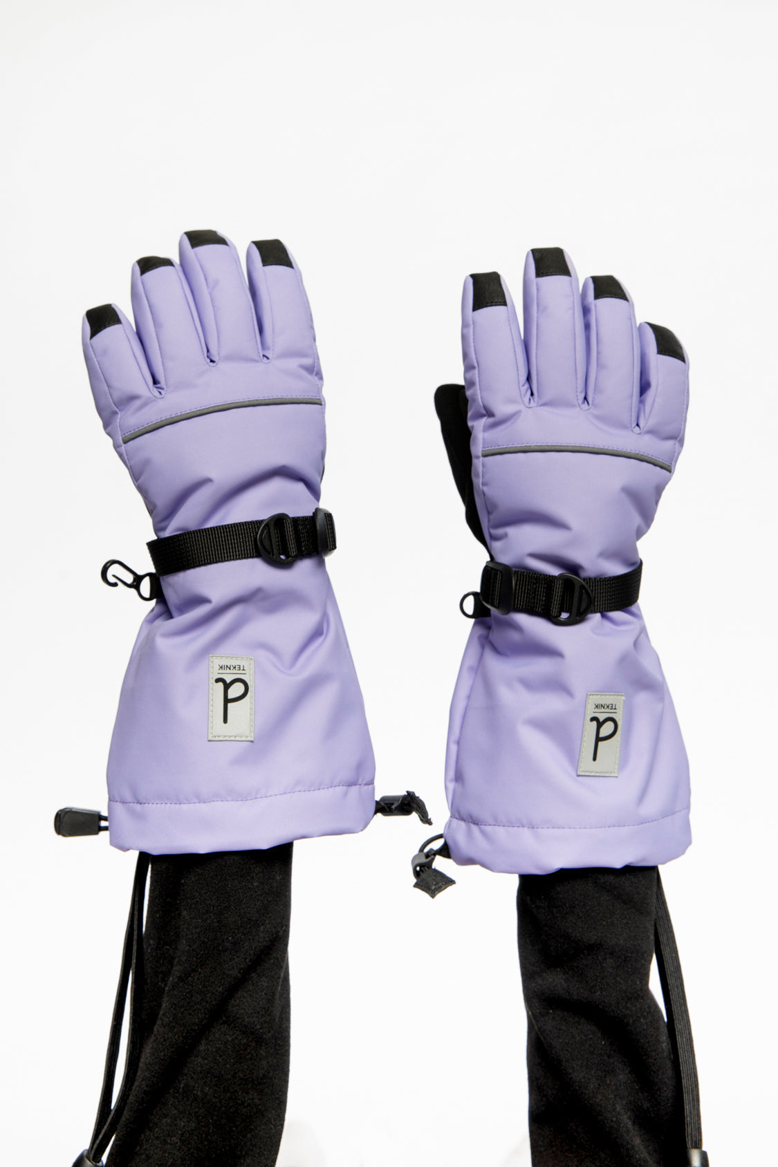 Teknik Winter Gloves Violet-1